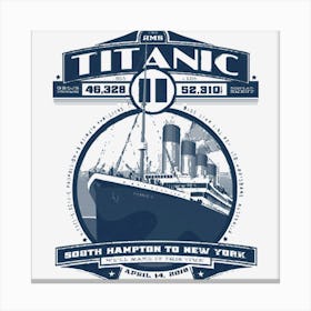 Titanic Ii Canvas Print