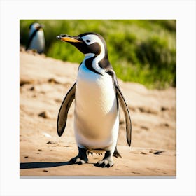 Penguins Canvas Print