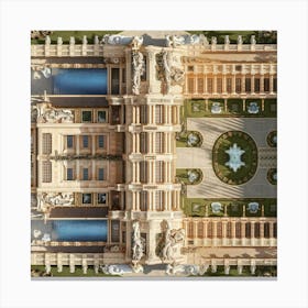 Palazzo D'Italia Canvas Print