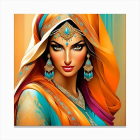 Exotic Beauty Artwork 215 Canvas Print