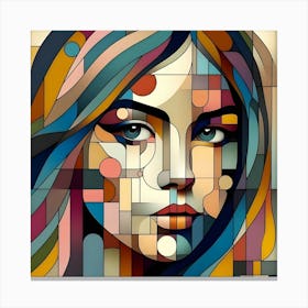 Portrait Of A Woman 44 Canvas Print