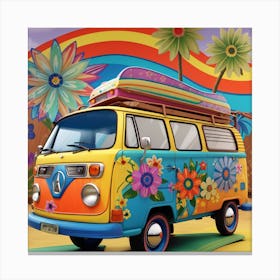 Vw Bus Canvas Print