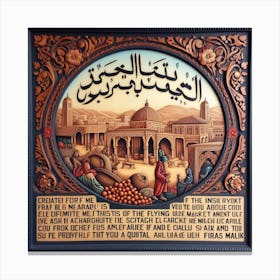Moroccan heritage Canvas Print