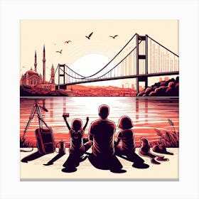 Bosphorus Bridge Canvas Print