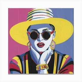 MadonnaArticle Canvas Print