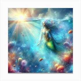 Mermaid 5 Canvas Print