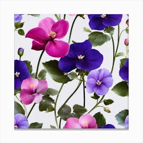 Violas Canvas Print