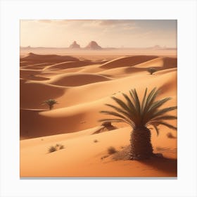 Sahara Desert 167 Canvas Print