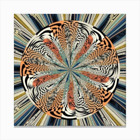 Whirling Geometry - #25 Canvas Print