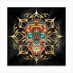 Sugar Skull 13 Canvas Print