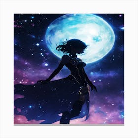 Full Moon Canvas Print