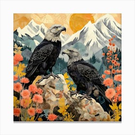 Bird In Nature Eagle 1 Canvas Print