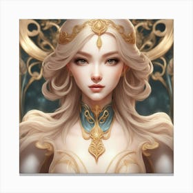 Elven Beauty Canvas Print