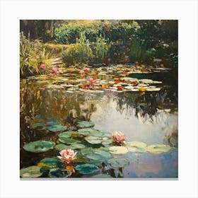 Lily Pond Canvas Print