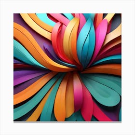 4K unique patternes high quality Canvas Print