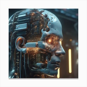 Cyborg 104 Canvas Print