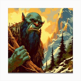 Ogre S Lair 20 Canvas Print