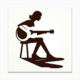 Acoustic Guitar 2 Canvas Print