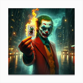 Joker 405 Canvas Print