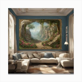 Fairytale Garden Canvas Print