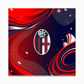 Bologna FC 1909 Logo Wall Art 1 Canvas Print