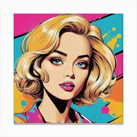 Pop Art 9 Canvas Print