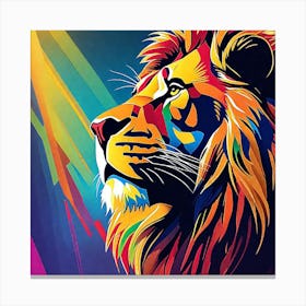 Lion Painting 76 Canvas Print