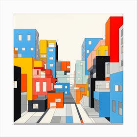 Cityscape 11 Canvas Print