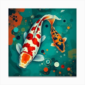 Koi Fish 66 Canvas Print