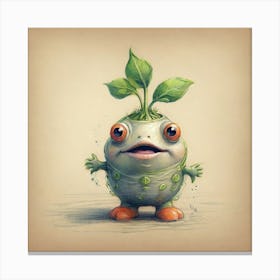 Frog! 14 Canvas Print