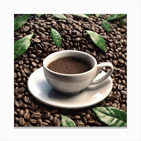 Coffee Beans 193 Canvas Print