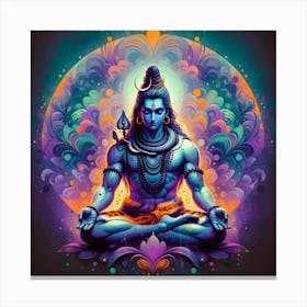 Lord Shiva 35 Canvas Print