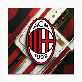 AC Milan 8 Canvas Print