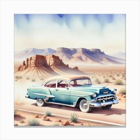 Car Art 102 Canvas Print