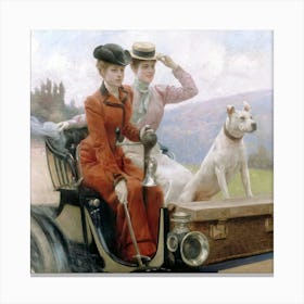 Voiturette Canvas Print