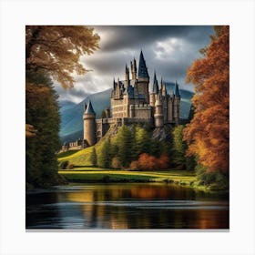 Hogwarts Castle 17 Canvas Print