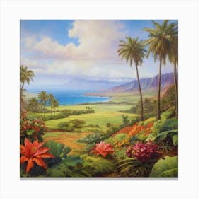 Hawaiian Landscape 11 Canvas Print