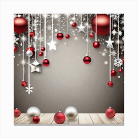 Christmas Background 23 Canvas Print