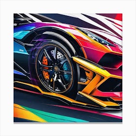 Lamborghini 117 Canvas Print