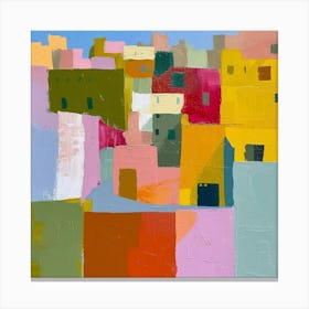 Abstract Travel Collection Fez Morocco 1 Canvas Print