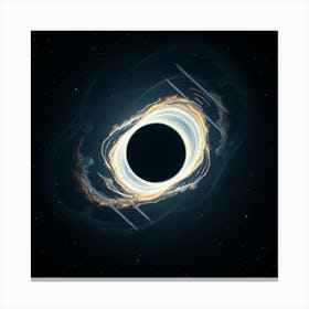 Black Hole 3 Canvas Print