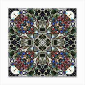 Pattern Of Bubbles Canvas Print