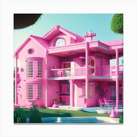 Barbie Dream House (431) Canvas Print