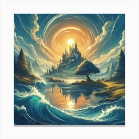 A Fantastical Land 6 Canvas Print