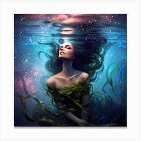 Mermaid Canvas Print