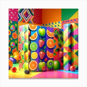 Colorful Fruit Canvas Print