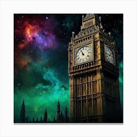 Default Closeup Of A Big Ben Clockthe Giant Bell Inside The Bi 1 Canvas Print