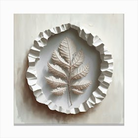 Fern Leaf Canvas Print