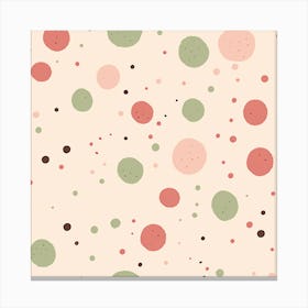 Polka Dots 1 Canvas Print
