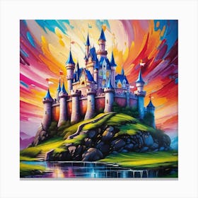 Cinderella Castle 26 Canvas Print